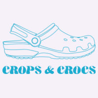 Crocs & Crocs crop tee Design