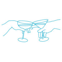 The Intoxication of Adam big print staple tee Design