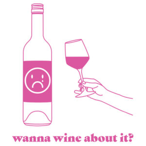 Wine Time Tee Design